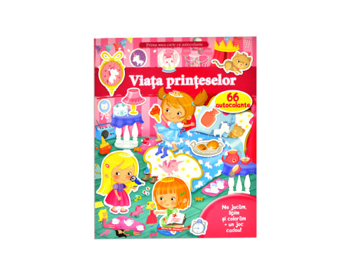 Autocolante. "Viata printeselor" 66 autocolante N*1123 (20.5X25.5)