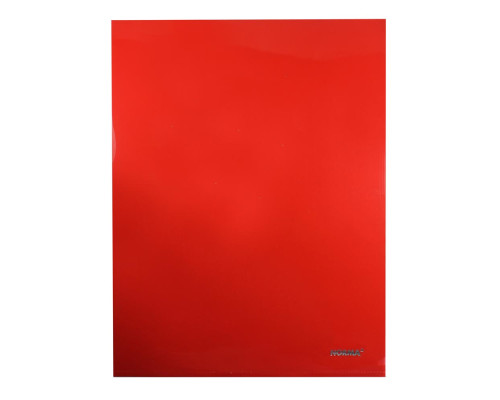 Папка уголок 180 мкн., Norma 5024-11 красный (350)