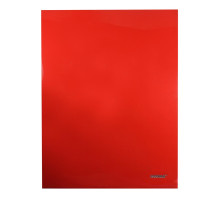Папка уголок 180 мкн., Norma 5024-11 красный (350)