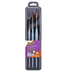 Set de pensule rotunde, 3buc. (6,8.12) BR-2206 (12/144)