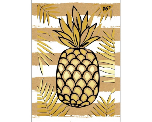 Carnet B6, 80foi, matem., lipire, Craft, "Tropico" YES 891451 (3/105)