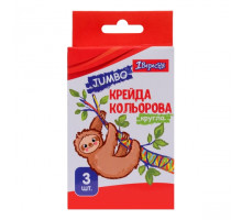 31572 Мел цветной "Zoo Land" JUMBO 3шт,1Вересня 400439