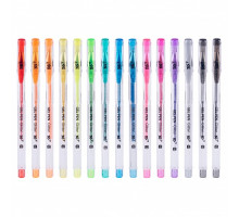 Pix gel Glitter 15culori 30buc/tub YES 411708 (30/150)