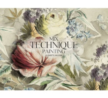 Album pentru tehnici mixte de desen, A4 15 coli. 240 gr. lipire, MUSE PB-GB-015-051 (1/88)