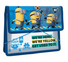50123 Папка пласт. на резинке B5 "Minions" YES 491565
