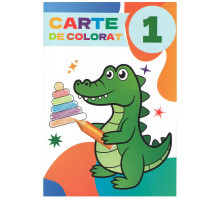 Carte de colorat "Nr. 1" A4, 16pag., P*3422