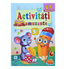 71102 Activitati amuzante 3+, Soricel, +47 autocolante N*2076