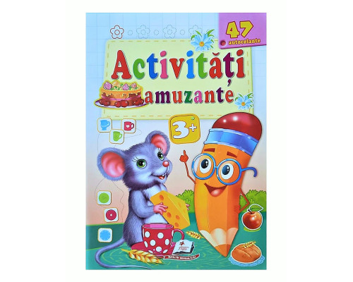 Activitati amuzante 3+, Soricel, +47 autocolante N*2076