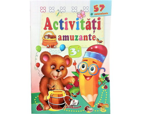 71103 Activitati amuzante 3+, Ursul +57 autocolante N*2083