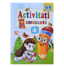 Activitati amuzante 4+, Arici, +54 autocolante N*2137