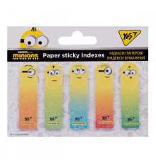 66661 Indexuri din hartie "Minions", 50*15 mm, 100 buc (5*20) YES 170281 (24/288)