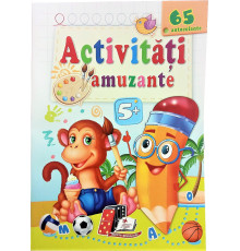 71107 Activitati amuzante 5+, Maimuta, +65 autocolante N*2205