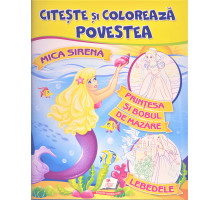 Citeste si coloreaza povestea "Mica serena" N*2779 (25.5X20)
