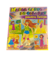 Marea carte de colorat pentru fetite. N*5480