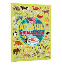 74428 Atlasul animalelor cu autocolante N*5510