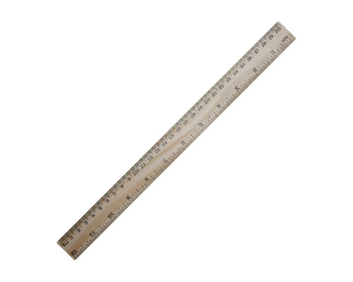 Rigla lemn 30cm, S9-8 (72/1440)