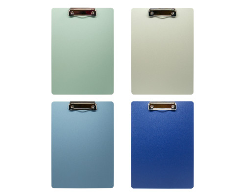 Clipboard A4 cu clema sus, plastic, culori asorti A-167 (40/160)