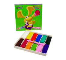 40665 Pasta de modelat "Elefant" 12 cul., 240 gr 1125A (24/72)