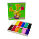Pasta de modelat "Elefant" 12 cul., 240 gr 1125A (24/72)