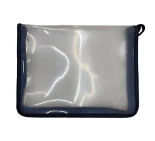 50248 Mapa p/u caiete A5 pe fermoar, plastic transparent, S17-2 (480)