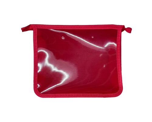 50251 Mapa p/u caiete B5 pe fermoar, lata, plastic transparent, siretS17-6 (480)