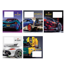 Caiet 12 file linie mare Школярик "Start" 012-3231L (30/300)