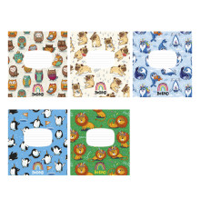 Caiet 12 file linie mare Школярик "Be kind" 012-3130L (30/300)