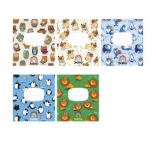 Caiet 12 file linie mare Школярик "Be kind" 012-3130L (30/300)