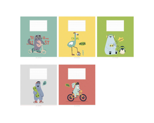 Tетрадь 12л. линия Школярик "Cute copybook" 012-3212L (30/300)