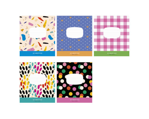 Tетрадь 12л. линия Genius "My great year" 012-3184L (30/300)