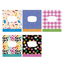 Caiet 12 file linie mare Genius "My great year" 70г/м2, 012-3184L (30/300)