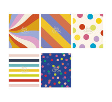 Tетрадь 12 листов клетка Genius "Be a nice human" 70г/м2, 012-3102K (30/300)