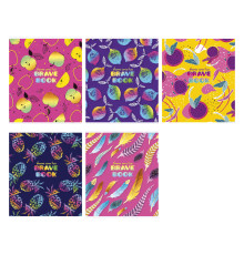 Caiet 24 file linie, Genius, "Brave book" 024-3022L (25/200)