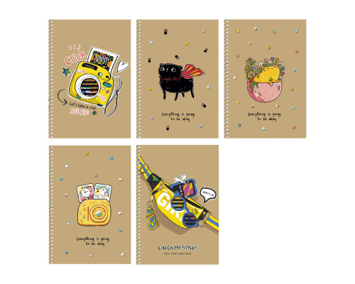 Carnet A5 96file matem., spira, CRAFT+ltăiere laser, Student A5-SC-096-6115K (3/54) Carnet A5 96file matem., spira, CRAFT+ltăiere laser, Student A5-SC-096-6115K (3/54)