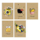 Carnet A5 96file matem., spira, CRAFT+ltăiere laser, Student A5-SC-096-6115K (3/54)