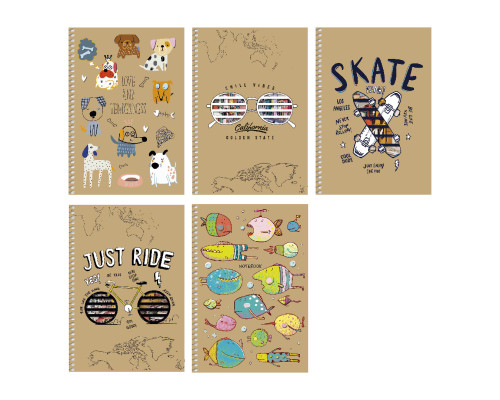 Carnet A5 96file matem., spira, CRAFT+tăiere laser, Student A5-SC-096-6116K (3/54) Carnet A5 96file matem., spira, CRAFT+tăiere laser, Student A5-SC-096-6116K (3/54)