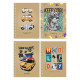Carnet A6 80 file, matematica, pe spira CRAFT, Student A6-SC-080-6119K (4/144)