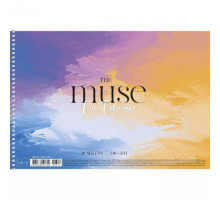 Альбом для акварели А4, 20 л, 240гр. картон, спираль сбоку "MUSE" PB-SC-020-314 (1/36)