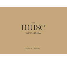 Album pentru desen A4+ lipire, 30 foi, 115gr. kraft, MUSE PB-GB-030-311 (9/54)