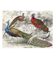 Альбом для эскизов, A5+ на склейке 40л, 115гр. MUSE PB-GB-040-068 (1/88)