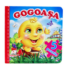 Gogoasa. Cartea cartonata cu 5 puzzle. N*1406