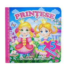 Printese. Cartea cartonata cu 5 puzzle. N*1444