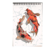 Carnet A5, 60 foi, matem, spira dubla orizontala M*5634 (50)