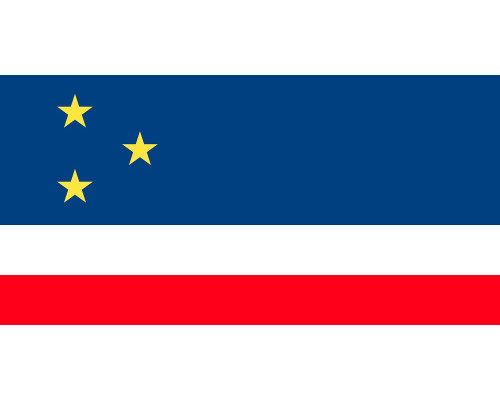 Флаг Гагаузской Автономии 100x200см, 110гр/м2, полиэстер