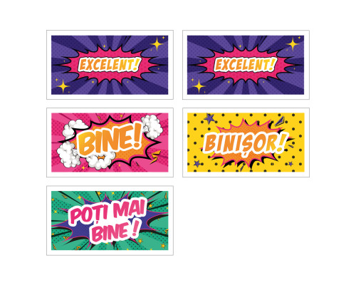 Набор наклеек для начальных классов А4 5л.х56шт. СМ*2135