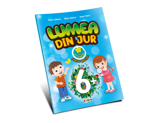 lumea din jur 6+ cu stikere D*0124