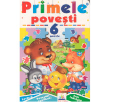 Cartea cartonata cu 6 puzzle. Primele povesti. N*9662 (16X23,5)
