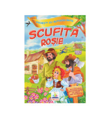 71284 Povesti cu autocolante. "Scufita rosie" N*9853 (16,5X23,5)