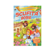 Povesti cu autocolante. "Scufita rosie" N*9853 (16,5X23,5)