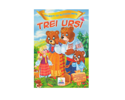 Povesti cu autocolante. "Trei ursi" N*9860 (16,5X23,5) Povesti cu autocolante. "Trei ursi" N*9860 (16,5X23,5)
